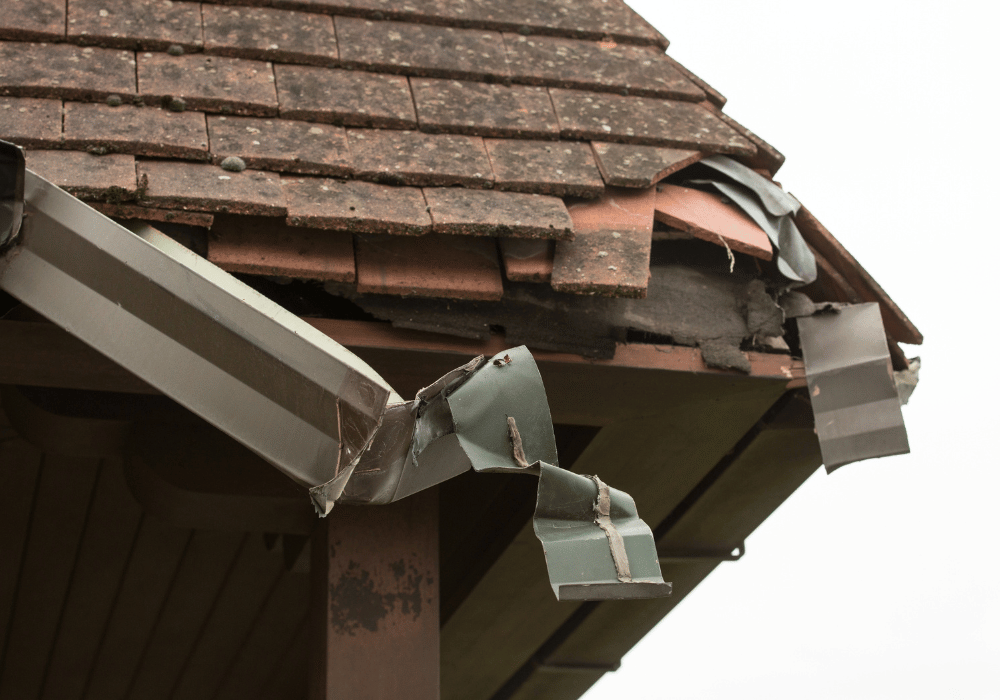 storm damage roof insurance claim